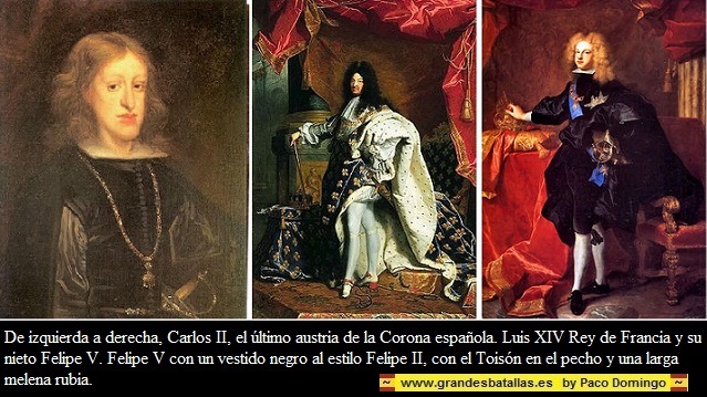 CARLOS II FELIPE Y LUIS XIV